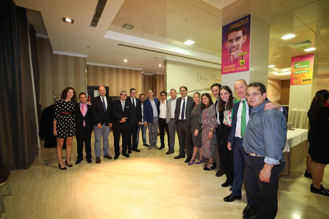 Después de la gala, todos los invitados pudieron disfrutar de un agradable cóctel.