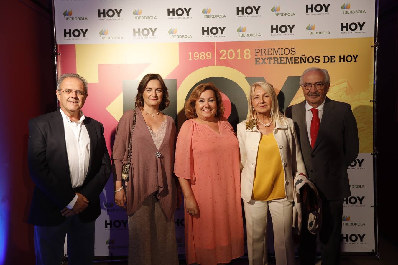 Los invitados pasaron por el photocall antes del comienzo de la gala