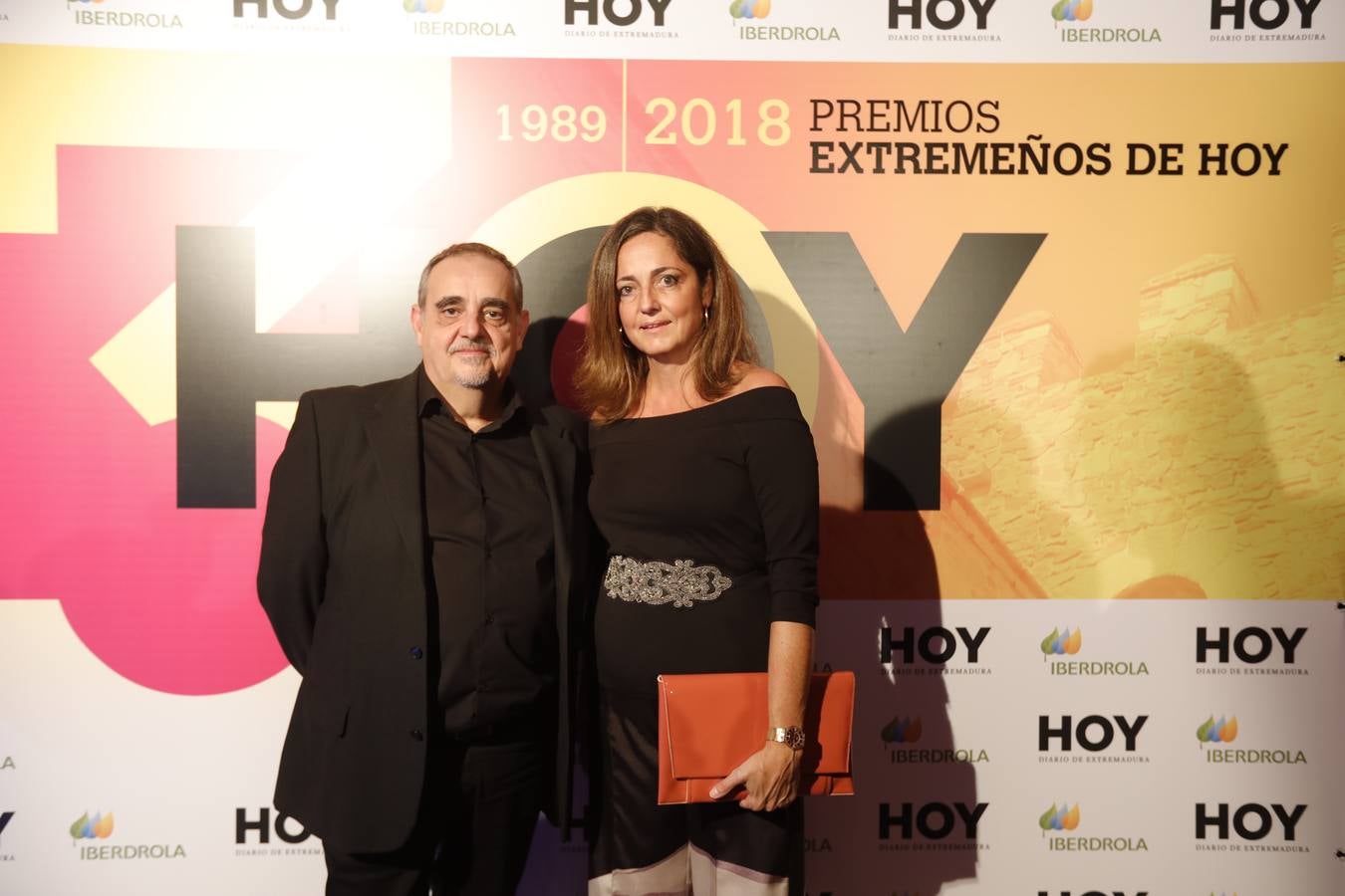 Los invitados pasaron por el photocall antes del comienzo de la gala