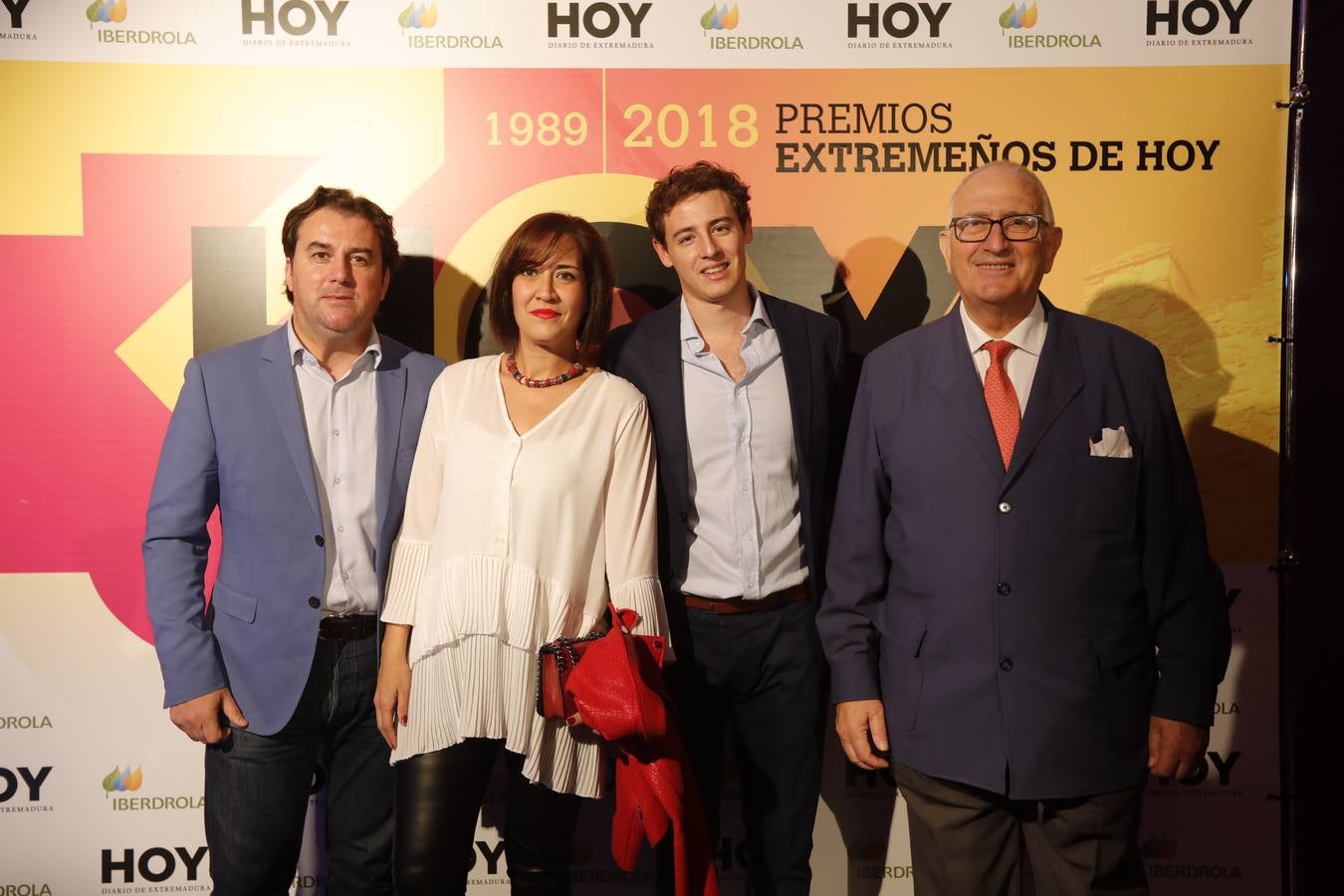 Los invitados pasaron por el photocall antes del comienzo de la gala