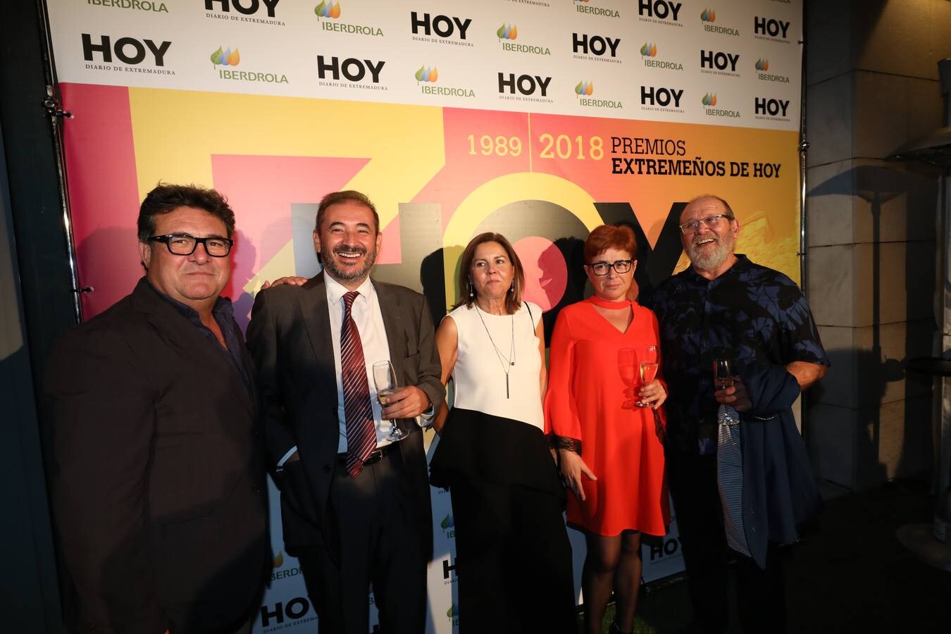 Los invitados pasaron por el photocall antes de comenzar la gala