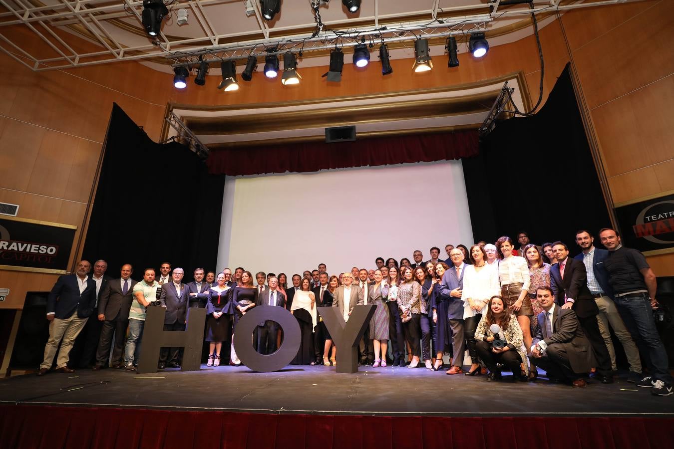 La gala 30º de Extremeños de HOY 2018 se celebró en el teatro Maltravieso Capitol de Cáceres. 