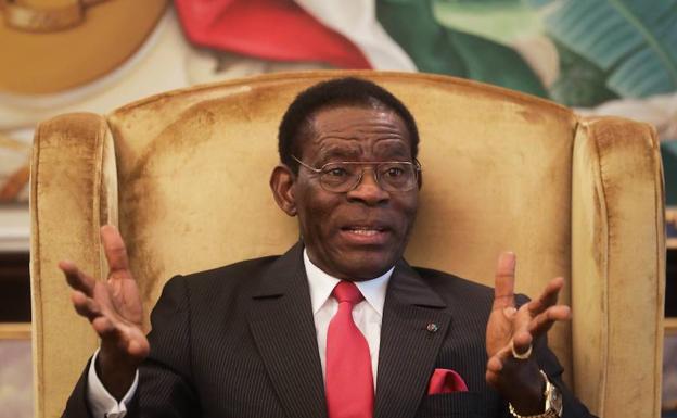 Teodoro Obiang Nguema, presidente de Guinea Ecuatorial.