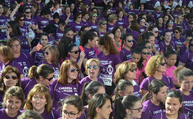 Una de las carreras de la mujer celebrada en Extremadura.