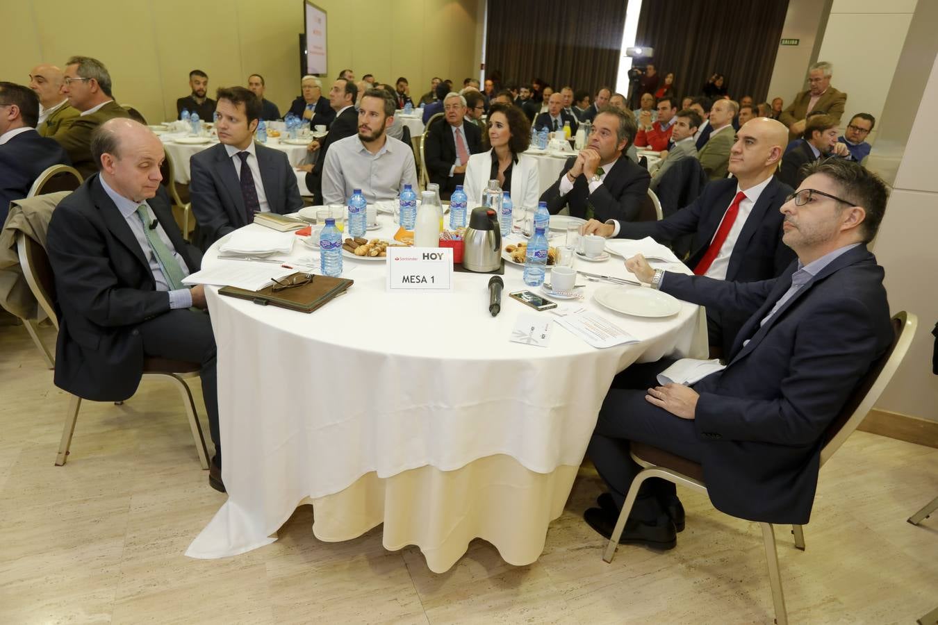 Fernando Campón, Daniel Machuca, Andrés Licerán, Olga García, Antonio Pitera, Justiniano Cortés y Pablo Calvo