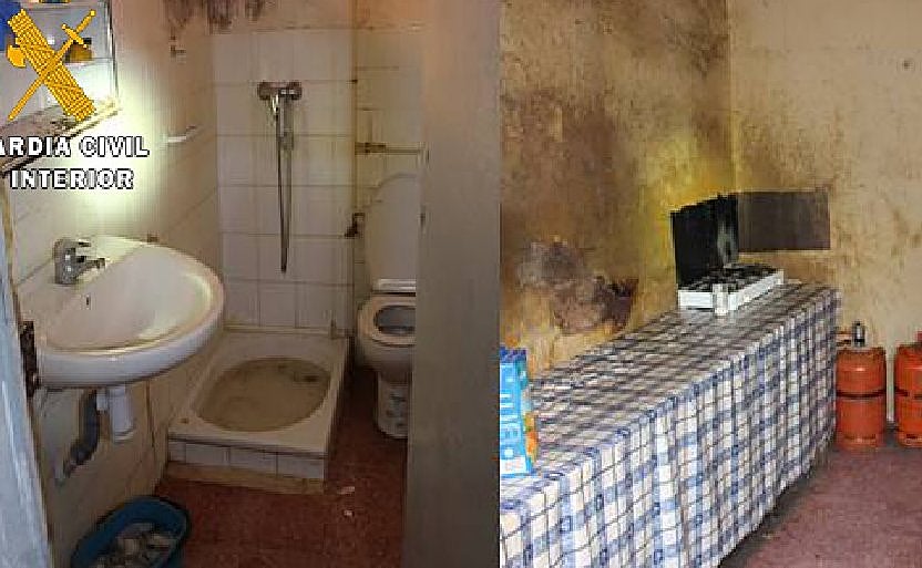 Imagen del piso en el que vivían. 