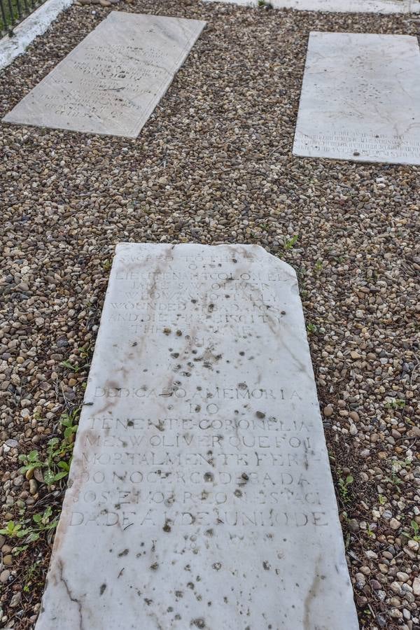 En Elvas reposan desde hace más de 200 años tres soldados ingleses caídos en los sitios de Badajoz y en la batalla de la Albuera