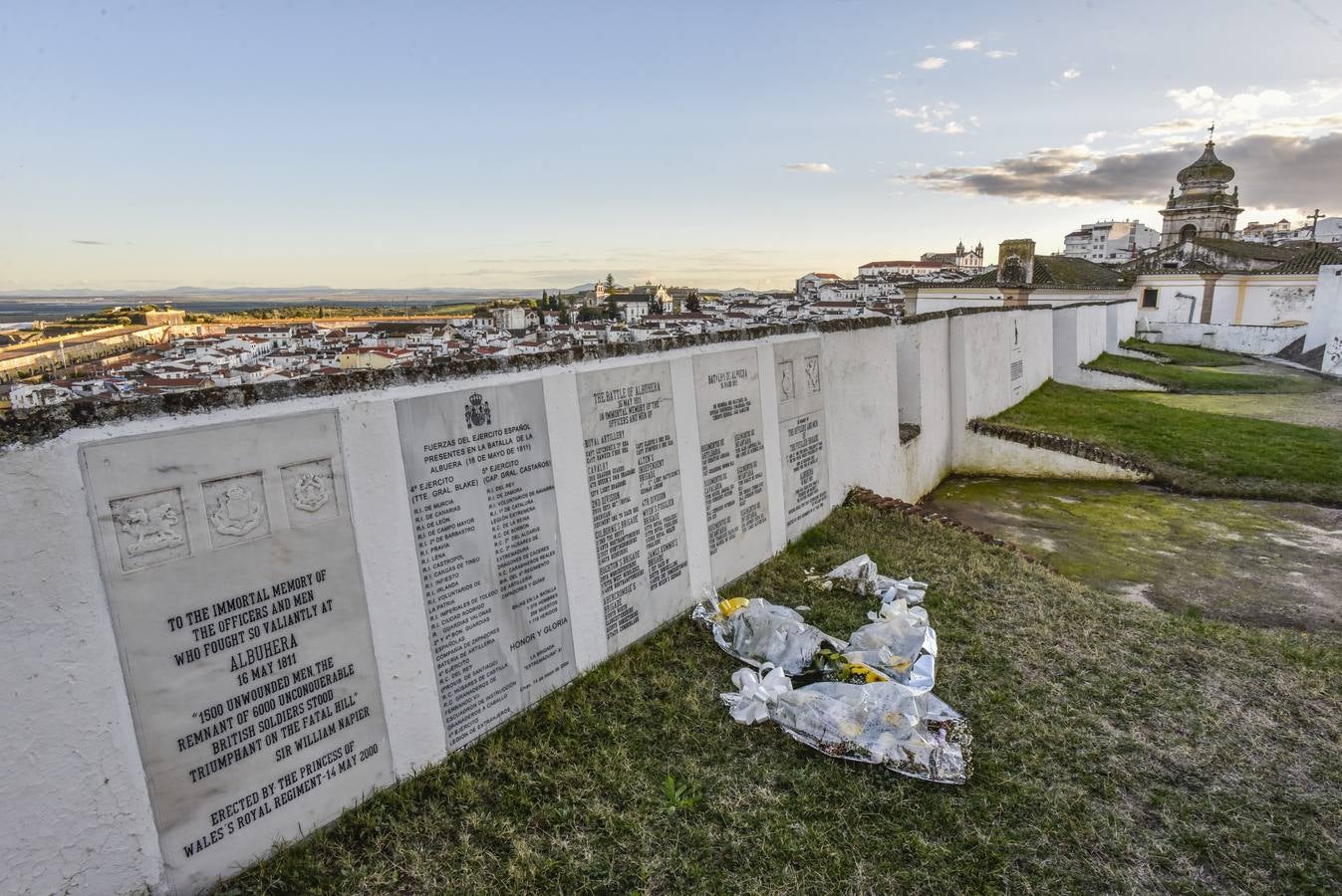 En Elvas reposan desde hace más de 200 años tres soldados ingleses caídos en los sitios de Badajoz y en la batalla de la Albuera