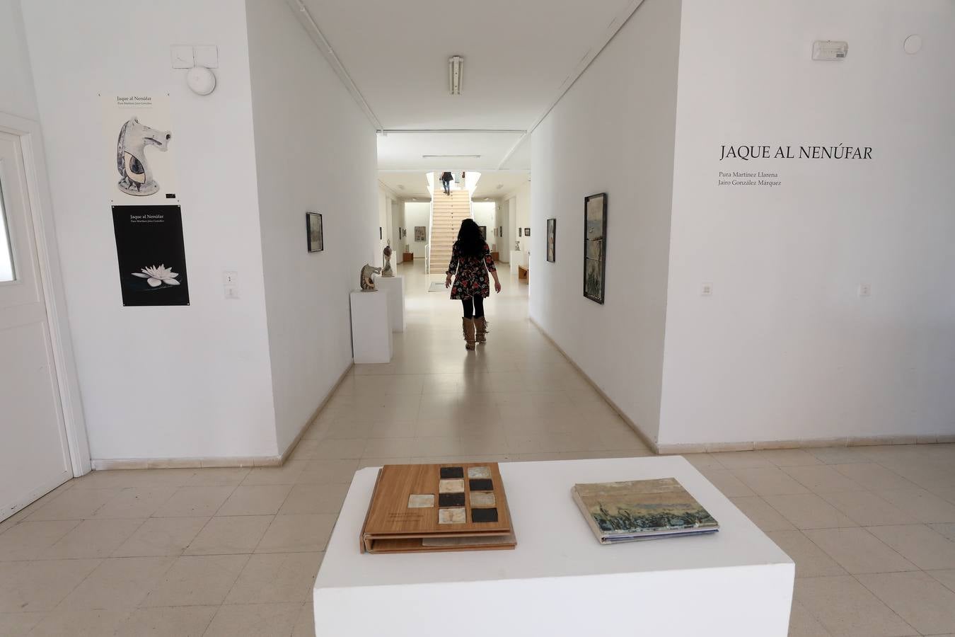 Exposición de Pura Martínez y Jairo González de cerámicas bajo el título de Jaque al Nenúfar. Son obras relacionadas con el juego del ajedrez sobre una inspiración de las flores del nenúfar. La exposición se inauguró el 23 de noviembre en la Escuela de Arte y Superior de Diseño de Mérida.