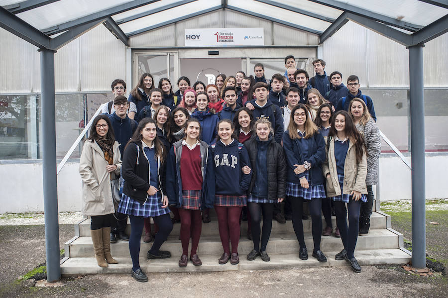 Fotos: Grupos de la I Jornada de Educación Financiera de Caixabank