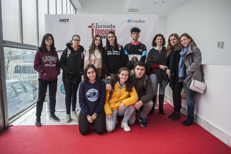 Fotos: Grupos de la I Jornada de Educación Financiera de Caixabank