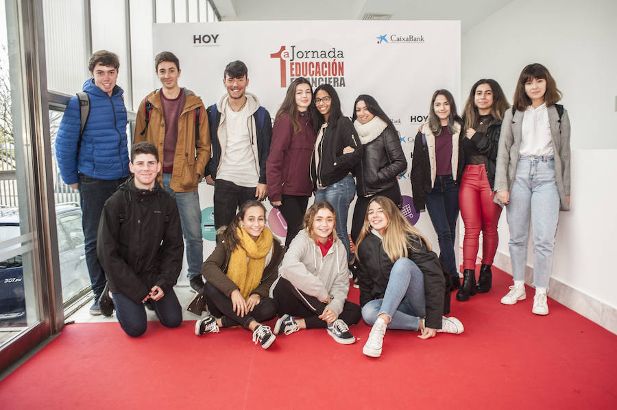 Fotos: Grupos de la I Jornada de Educación Financiera de Caixabank