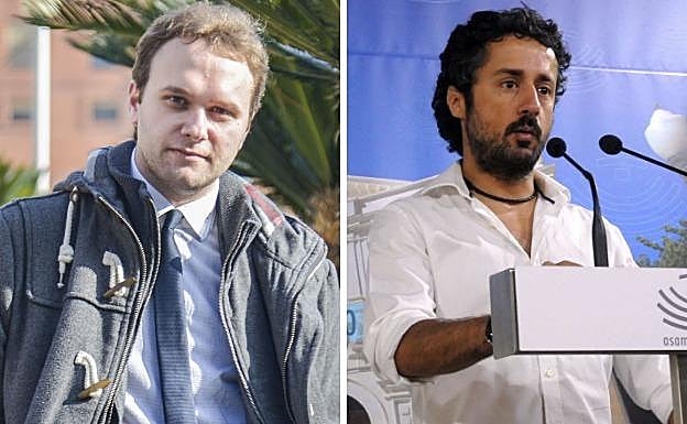 A la izquierda, José Luis Murillo. A la derecha Eugenio Romero.