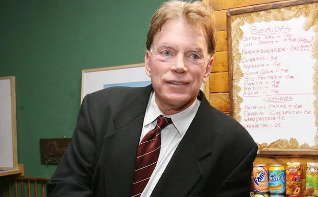 David Duke, un exlíder del Ku Klux Klan, en Valencia en 2007.