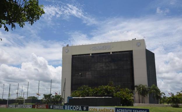 Sede de la Conmebol en Luque, cerca de Asunción (Paraguay). 