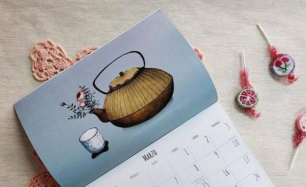 'Doña Tos' expone en Badajoz la segunda edición de su calendario