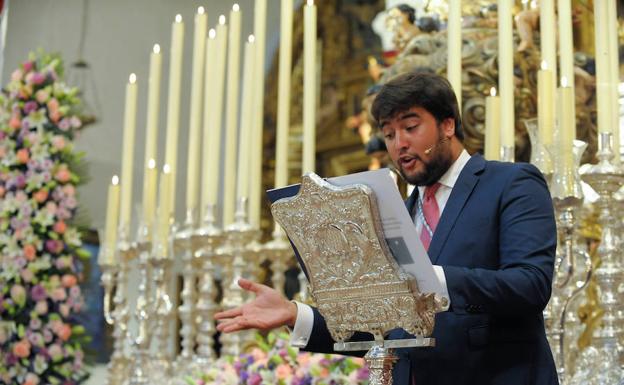 Álvaro Carmona López, pregonero de la Semana Santa de Mérida en 2019