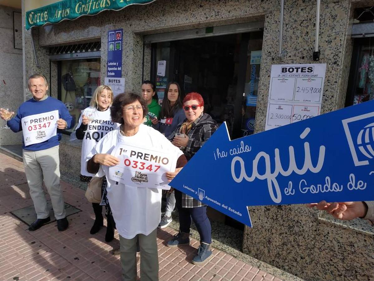 Una de las administraciones de la ciudad de Cáceres que ha vendido un cupón del número 03347.