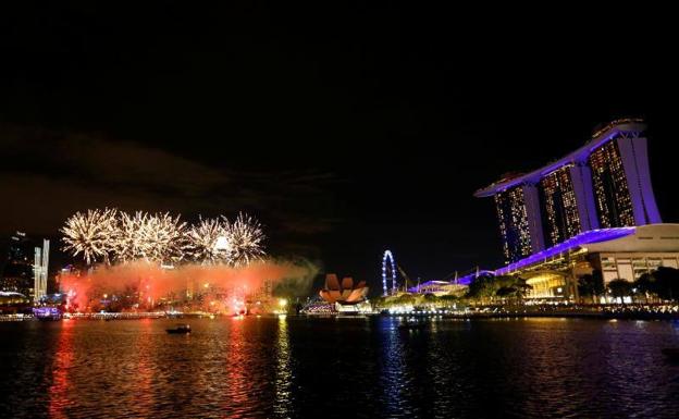 Imagen. El mundo celebra el año nuevo. 