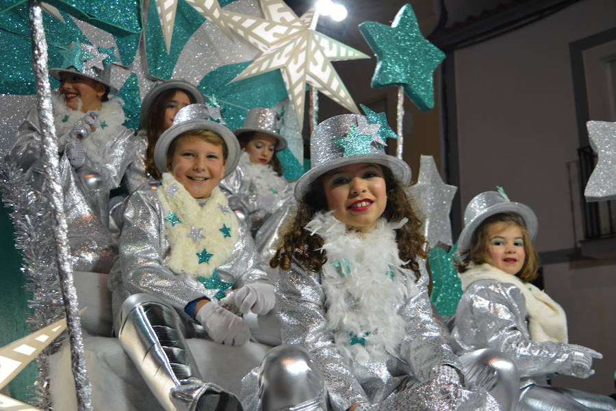 Carrozas en la cabalgata de Fregenal de la Sierra.