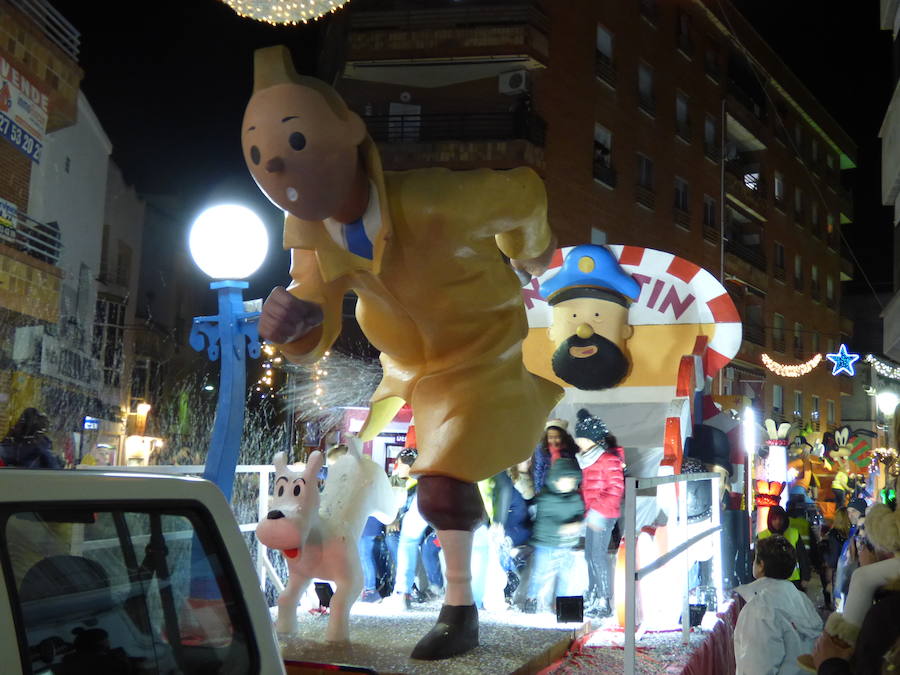 Cabalgata de los Reyes Magos en Navalmoral de la Mata. 