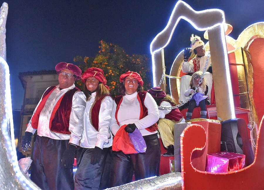 Carroza en la Cabalgata de Coria. 