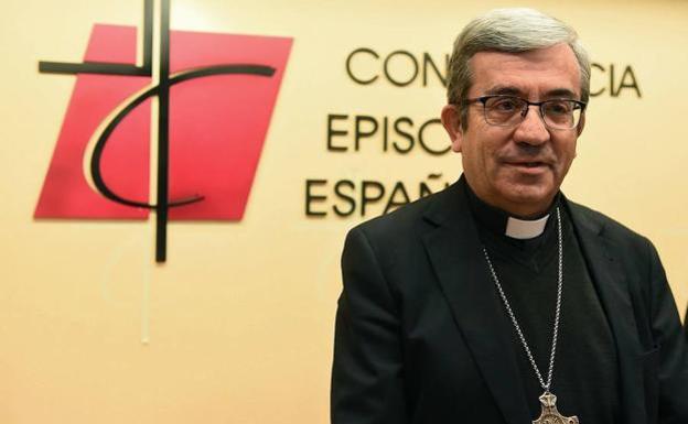 El secretario general de la Conferencia Episcopal y obispo auxiliar de Valladolid, Luis Argüello.