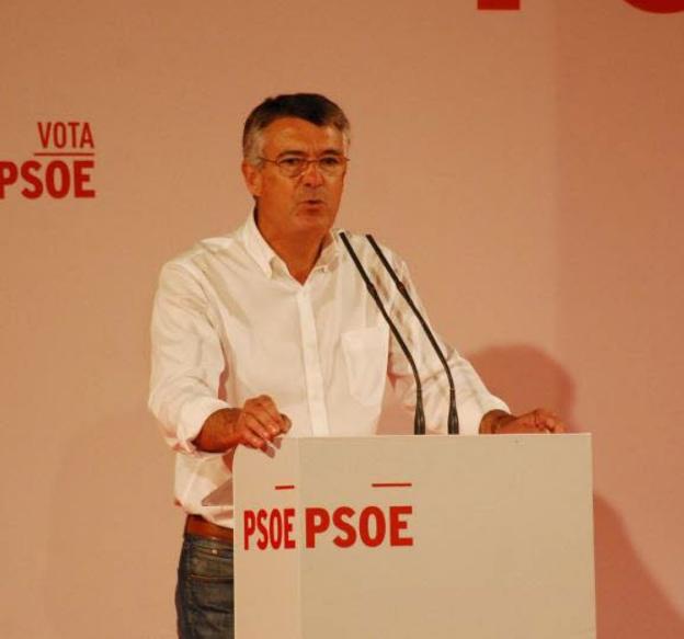 Fernando Acero, portavoz del PSOE en el Ayuntamiento. :: JSP