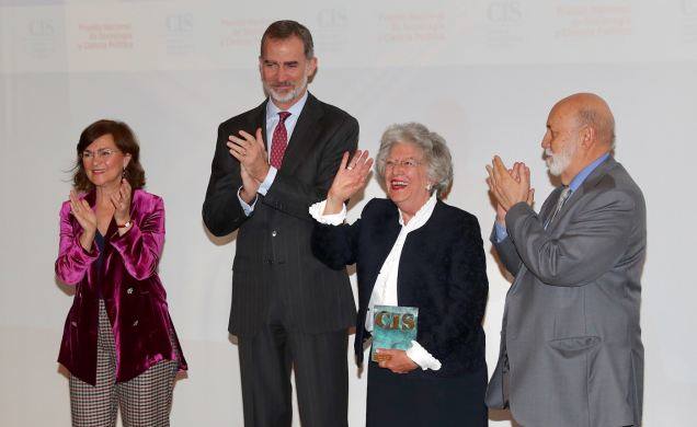 Entrega del Premio Nacional de Sociología a Mari Ángeles Durán Heras:: 