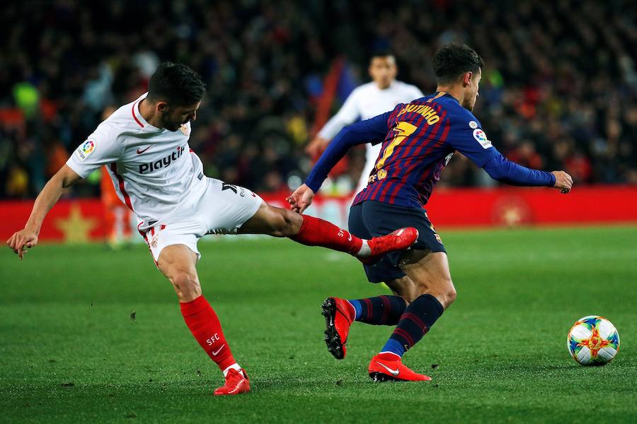 Fotos: Las mejores imágenes del Barcelona-Sevilla