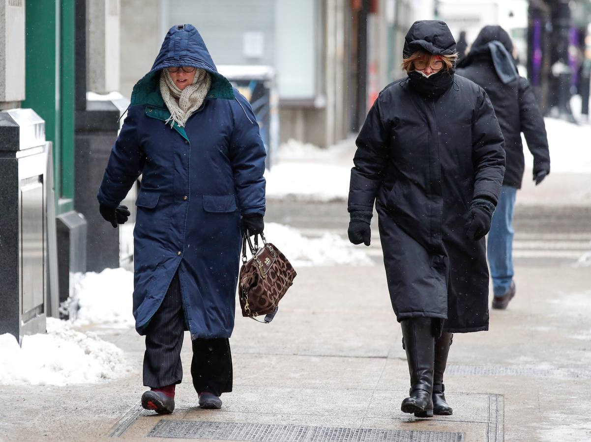 Según los meteorólogos, las temperaturas en el área de Chicago podrían bajar a menos 31 grados centígrados (-25F). 