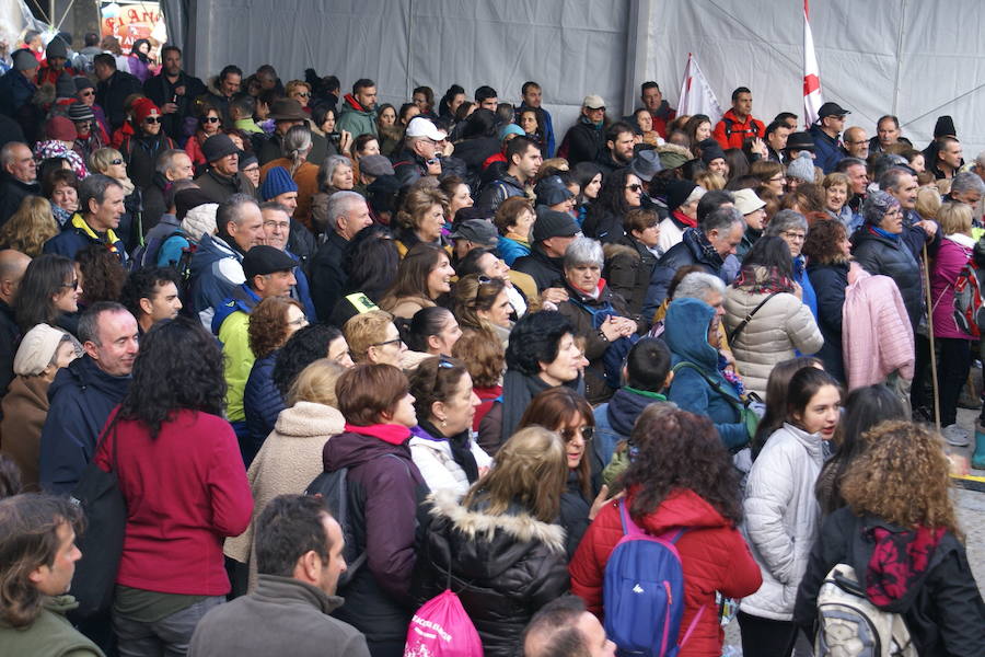 Este sábado se ha celebrado la marcha senderista y la ambientación teatral que forman parte del programa de una fiesta declarada de interés regional 