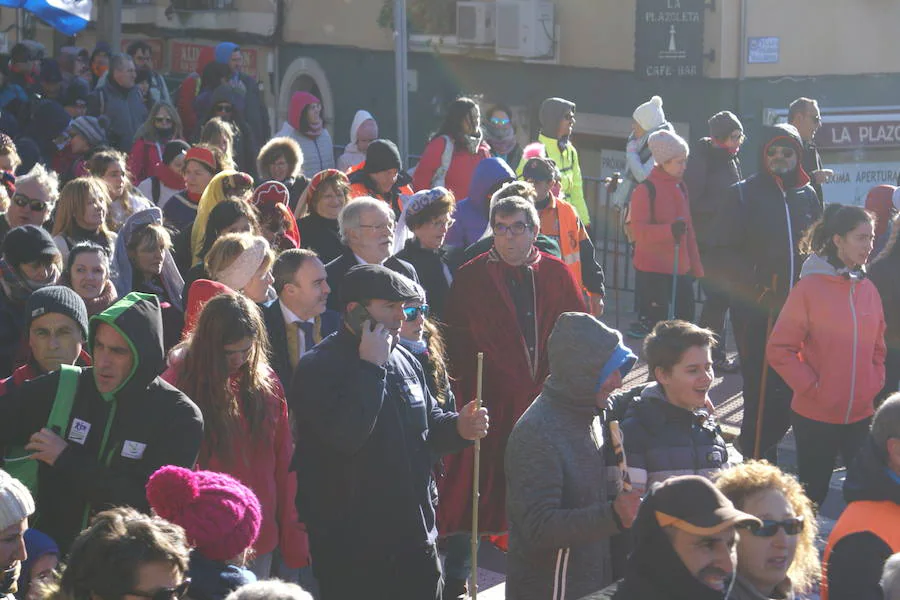 Este sábado se ha celebrado la marcha senderista y la ambientación teatral que forman parte del programa de una fiesta declarada de interés regional 