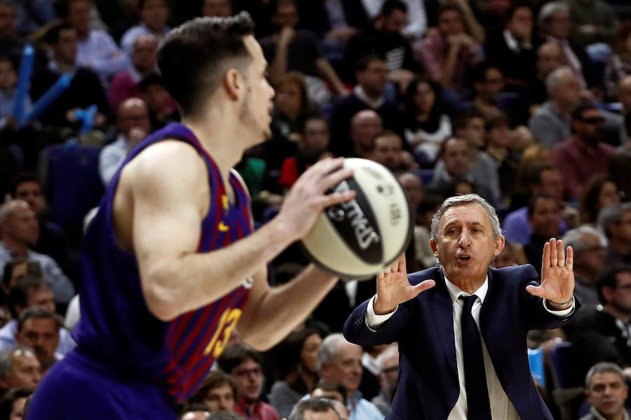 Disfruta de las mejores imágenes de la final de la Copa del Rey de baloncesto entre el BArcelona y el Real MaAdrid. 