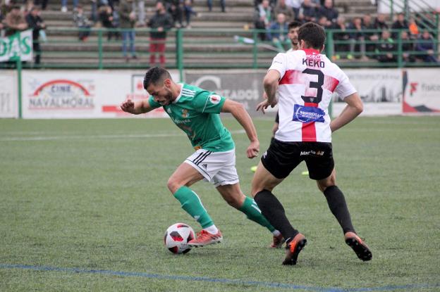 Rubén Rivera, uno de los fijos en el Moralo. :: M. C.