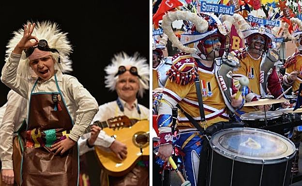 Fin de semana con centámenes murgueros juveniles y tamborada.