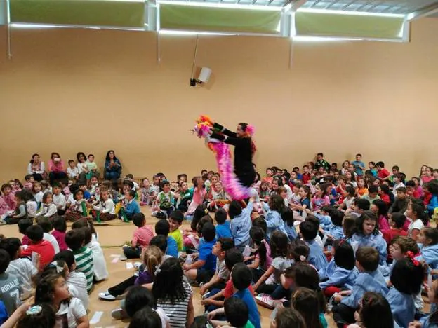 Otros años el Día de Extremadura se ha celebrado en las aulas. :: Hoy