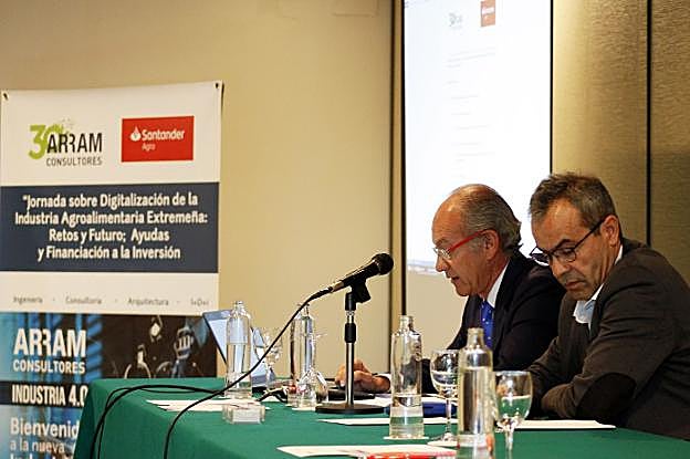 Carlos Arce, consejero delegado de Arram, y Guillermo Mayoral, BIM manager de Arram. 