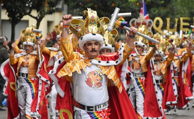 Imagen del desfile de Achiquitú el pasado año