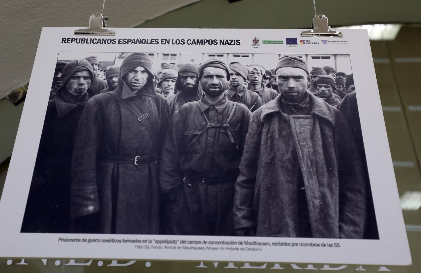 La UNED Mérida acoge la exposición: «Republicanos españoles en los campos nazis», del 19 de marzo al 5 de abril, en horario de 9.30 a 13.30 horas y de 16.30 a 21.00 horas, de lunes a jueves. Viernes de 9:30 a 14:00 h. La exposición será inaugurada con la conferencia y posterior mesa redonda «Notas sobre la deportación española y extremeña a los campos de concentración nazis» que correrá a cargo de José Hinojosa Durán, historiador y delegado en Extremadura de Amical de Mauthausen, y tendrá lugar el martes, 19 de marzo, a las 19.30 horas, en la Sala en la sala de Exposiciones del Centro