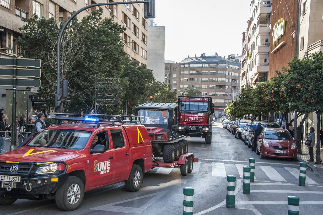 Extremadura y la ciudad de Badajoz han rendido un homenaje por su lucha contra el camalote en el río Guadiana a su paso por la región a los efectivos de la Unidad Militar de Emergencias (UME), en cuyo nombre el teniente coronel Juan Esteban Rodas ha manifestado que están «orgullosos del deber cumplido» con los sectores asignados «sin presencia evidente de la planta».