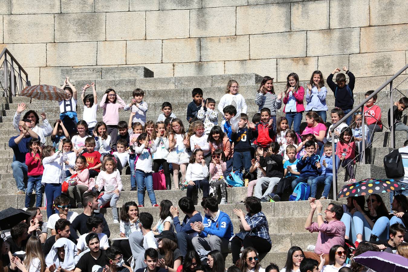 El grupo Noite Bohemia, de A Coruña. ha representado la obra 'Miles Gloriosus', de Plauto dentro del El Festival Juvenil de Teatro Grecolatino.