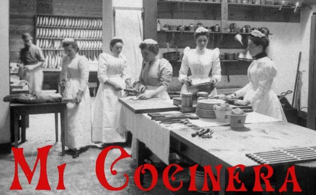 Cocineras de principios del siglo XX. Wikimedia Commons CCPD.