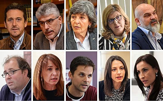 Estos son los diez cabezas de lista al Congreso por Badajoz y Cáceres