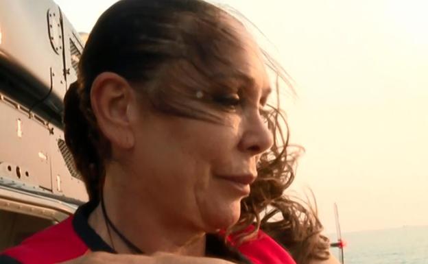 Isabel Pantoja salta desde el helicóptero de 'Supervivientes': «Tengo miedo»