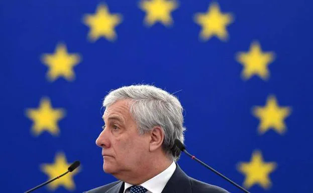 El presidente de la Eurocámara, Antonio Tajani.