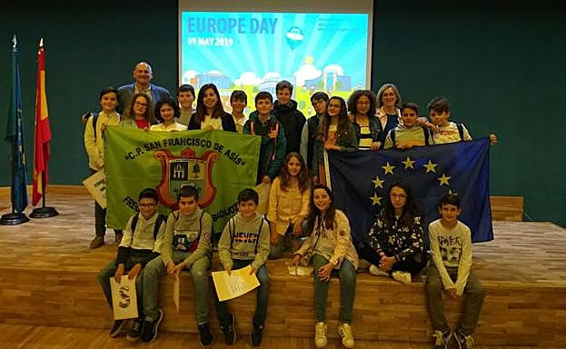 Alumnos del CEIP San Francisco de Asís de Fregenal de la Sierra