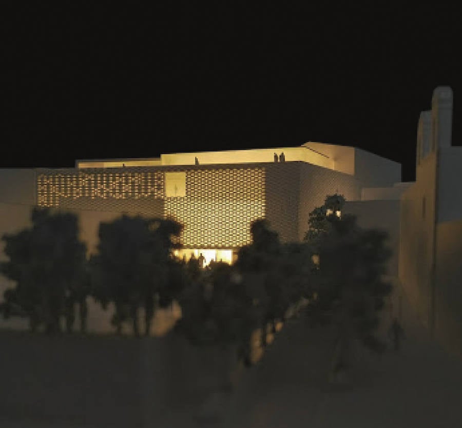 El edificio se levantará en una parcela entre las plazas San José y Luis de Morales. Los arquitectos Ángel Ganivet y Juan Carlos Sánchez son los artífices del proyecto 