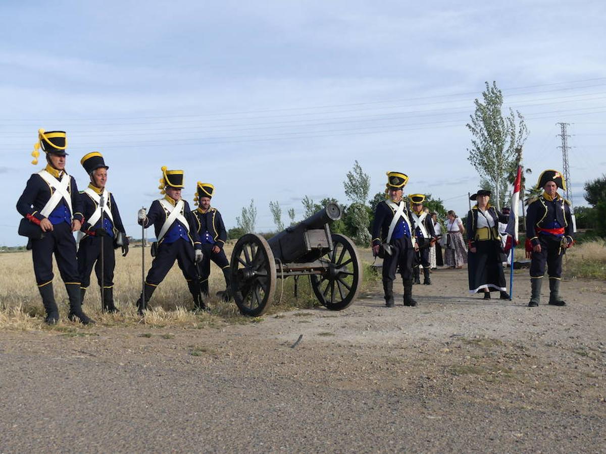 Un año más la localidad pacense recrea la batalla de mayo de 1811, declarada Fiesta de Interés Turístico Regional