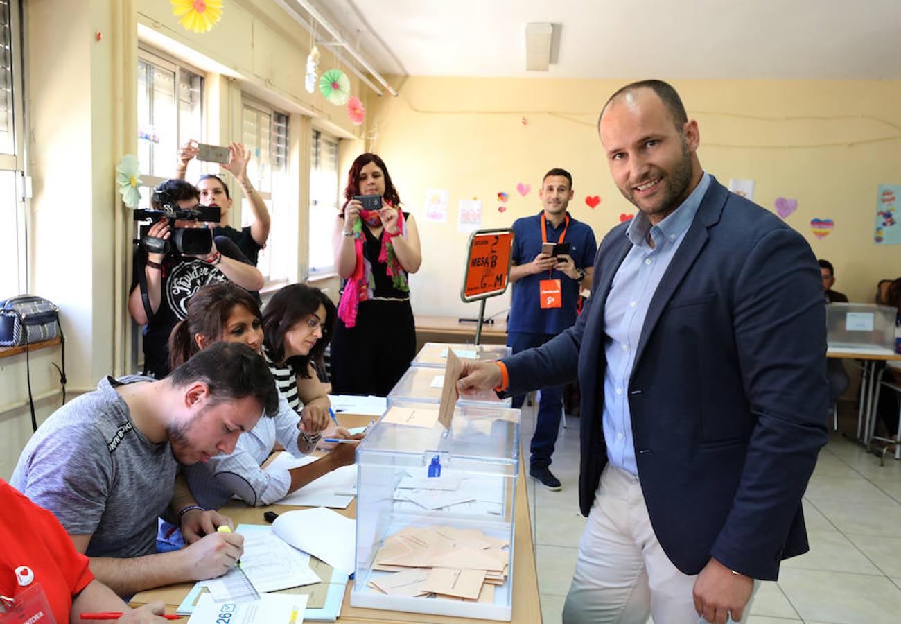 El candidato de Ciudadanos a la alcaldía del Ayuntamiento de Mérida, Andrés Humánez,